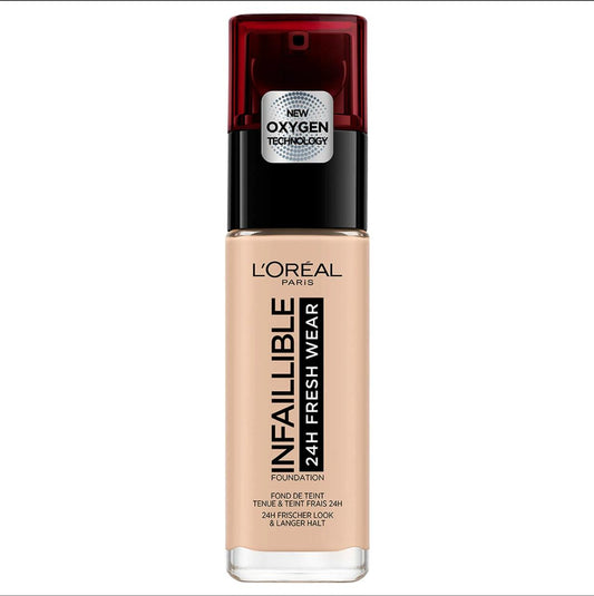 L'Oreal Infallible Foundation Breathable Liquid 24H 