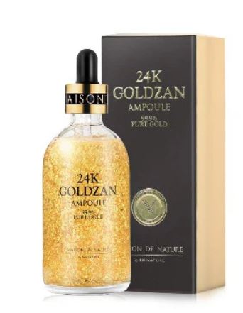 24k GOLDZAN AMPOULE 99.9% Pure Gold Serum - Maison de Nature - By Skinature